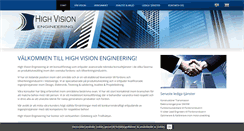 Desktop Screenshot of highvision.se